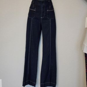 Anthropologie Pilcro and the Letterpress Flare jeans sz 28